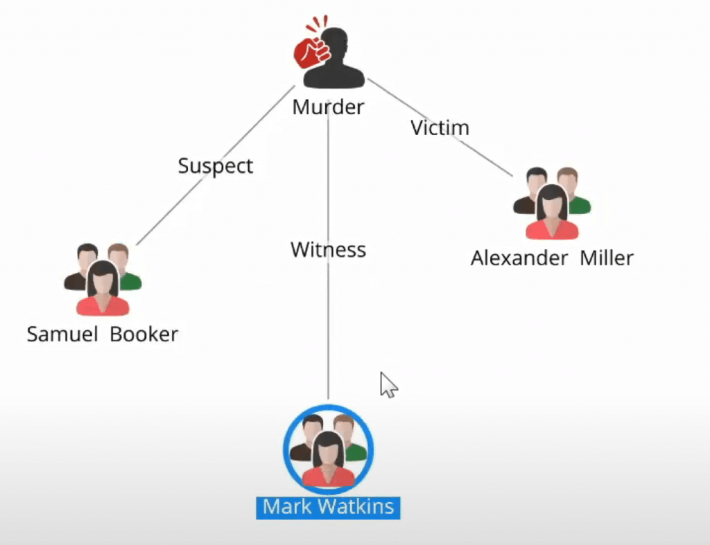 Network Graph example in DataWalk